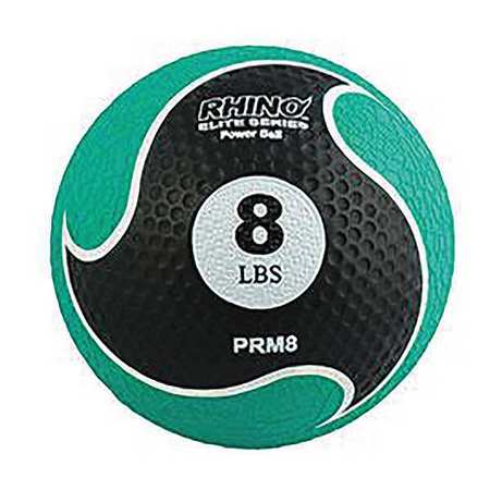 Champion Sports Rhino Elite Medicine Ball, 8lb, Green PRM8