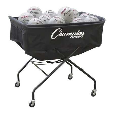 Champion Sports Mammoth VolleyBall, Cart 40 Ball, capacity VC500PRO