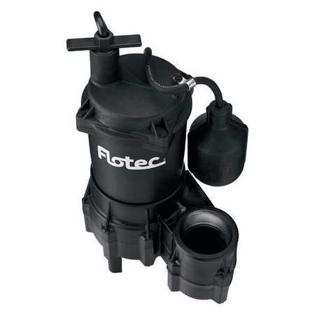 FLOTEC Sewage Pump, 4/10HP FPSE3200A