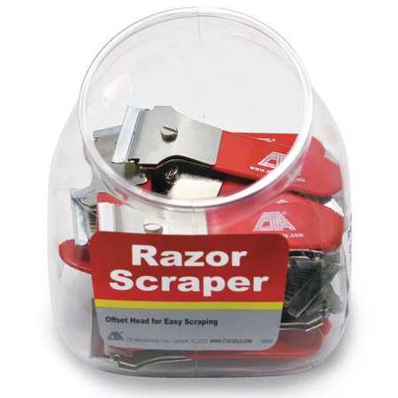 Cta Manufacturing Razor Scraper, 24 pcs. 93610