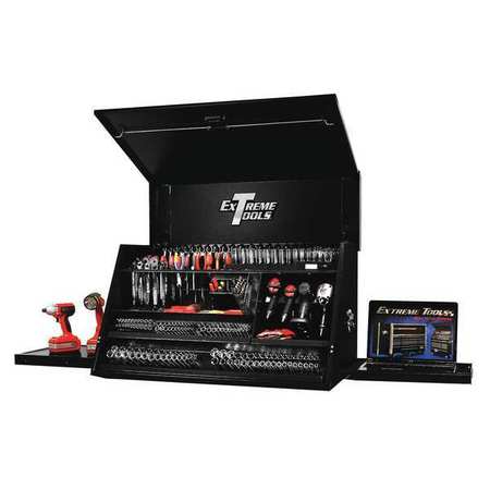 Extreme Tools Portable Workstation, Steel, Black, 41-1/2" W x 23-5/8" D x 23-1/4" H PWS4105TXBK