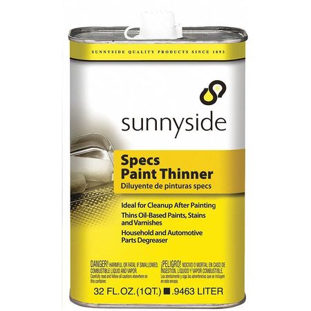 SUNNYSIDE Paint Thinner Quart, PK12 70432