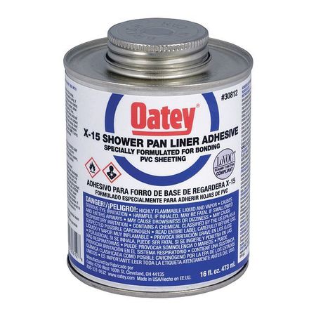 Oatey Bonding Adhesive, Yellow, 32 oz 30812