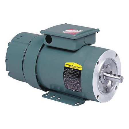 Baldor-Reliance 3-Phase AC Induction Motor, 3 HP, 182TC Frame, 230V AC, 460V AC Voltage, 1,760 Nameplate RPM VEBM3611T-D