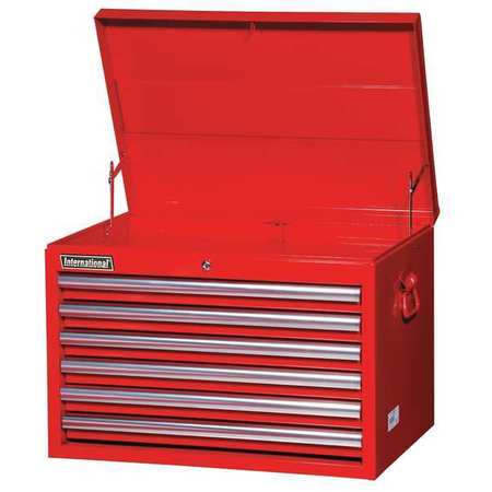 International Tool Box 27"W Value Series Chest 6 Drawers, 17-3/4"D x 18-3/8"H VRT2706