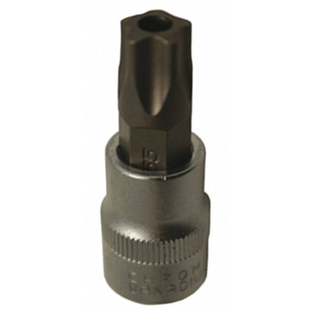 CTA MANUFACTURING 1/4" Drive, T20 SAE Socket, 5 Points 9684