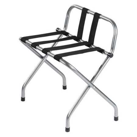 Hospitality 1 Source Luggage Rack, Metal, Hammertone Finish LRBRST01