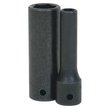 WILLIAMS 1/2" Drive Impact Socket Black Industrial 14-636