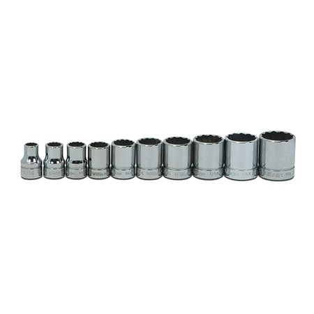 WILLIAMS 3/8" Drive Socket Set WSB-10RC