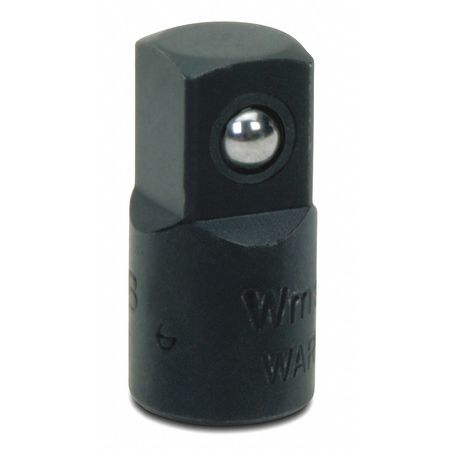 WILLIAMS 1/4" Drive Adaptor, SAE, 1 pcs, Industrial Black MB-130B