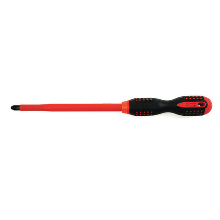 BAHCO Insulated Phillips Screw Driver, 3 pt, 10" Phillips #3 BE-8630S