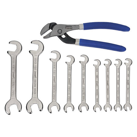 Williams Williams Mini Open End Wrench Set, Plier, 10 pcs. WS-1113CA