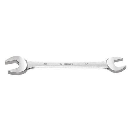 Williams Williams Wrench, Open End, 1/4 x 5/16", Satin Chrome 1020