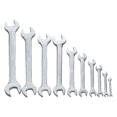 WILLIAMS Williams Open End Wrench Set, 10 pcs. WS-1710A