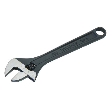 Williams Williams Adjustable Wrench, Black, 18" 13618A