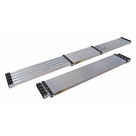 METALTECH Aluminum Extendable Platform, 8 to 13 ft. M-PEP7100AL