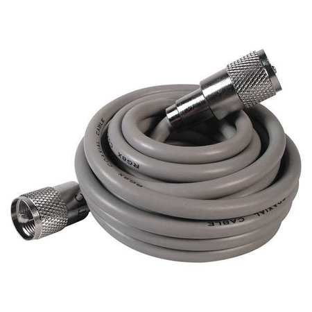ASTATIC Mini 8 Coaxial Cable, 3ft., Gray 302-10268