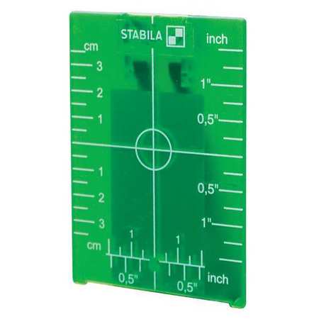 STABILA Green Magnetic Ceiling Target Plate 07442