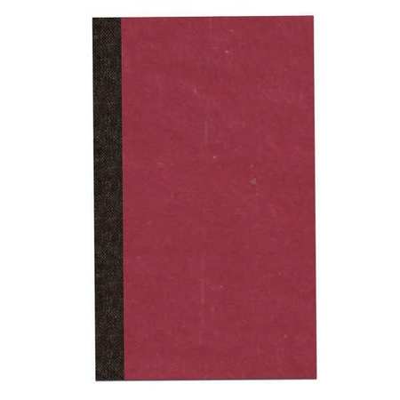 ROARING SPRING Case of Red Memo Books, Pocket Sized 6.125"x3.75", 72 sheets of Paper, Durable Cover, Narrow Ruled 76096cs