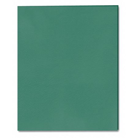 KABOOM Case of Green Paper Pocket Folders, 11.75"x9.5", Twin Pockets hold 25 sheets each, 11 pt tag board 50122cs