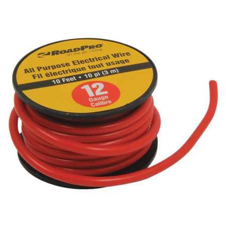 Roadpro All Purpose Electrical Wire, 12ga., 10ft. RP1210