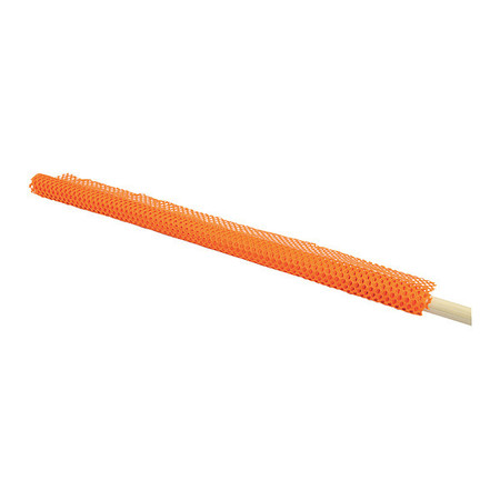 Roadpro Orange Mesh Flag, w/Wooden Dowel, 18x18 1818SO