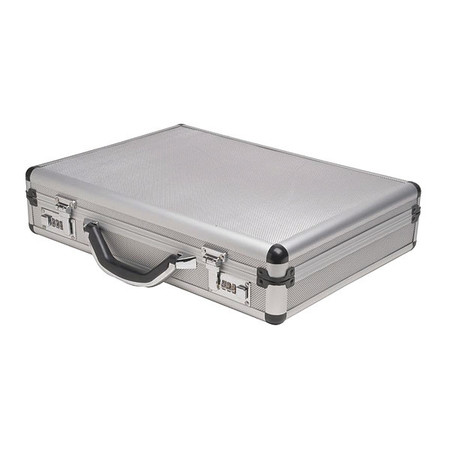 ROADPRO Silver Aluminum Briefcases 17.5" SPC-931R