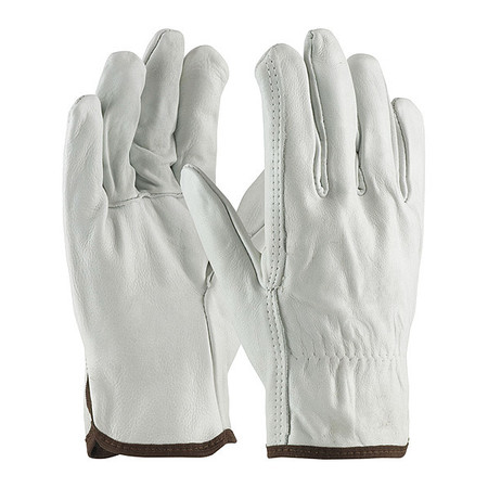 PIP Unlined Leather Drivers Gloves, L, PK12 68-101/L