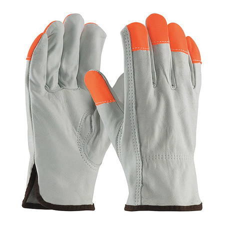 PIP Leather Drivers Gloves, Reg Grade, XL, PK12 68-163HV/XL