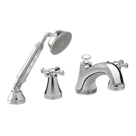 TOTO Vivian Roman Tub, Cross Handle, 4 Hole TB220S#CP