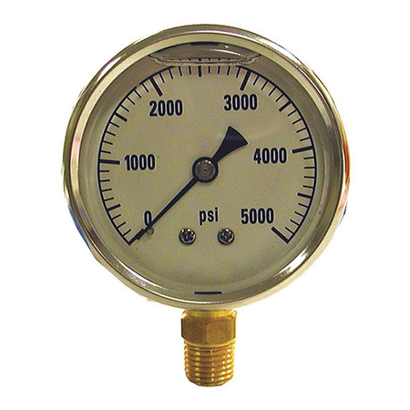 A.R. North America Gauge, 0-10000 psi SEC-201L-254U