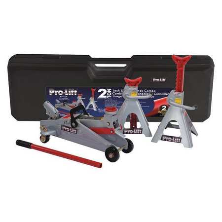 Pro-Lift Floor Jack and Jack Stand Combo, 2 tons F-2330BMC