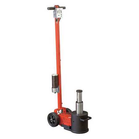 ESCO/EQUIPMENT SUPPLY CO Air/Hydraulic Jack, 2 Stage, 44/22 tons, Features: Min. Height 8.54" 92004