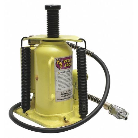 Esco/Equipment Supply Co Bottle Jack, Air/Hydraulic, 20 tons 10446