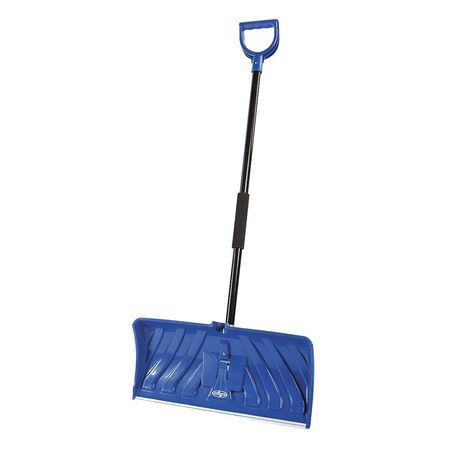 Snow Joe Snow Pusher/Ice Chopper, Poly Poly Blade Material, 24" Blade Width SJEG24