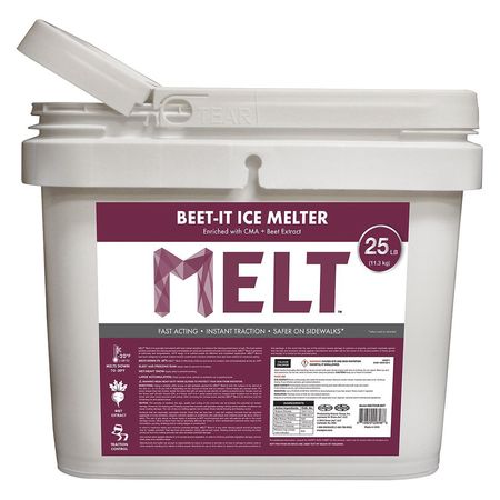 Snow Joe Beet Extract Ice Melt Bucket, 25 lb. MELT25IB-BKT
