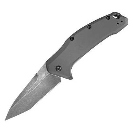 Kershaw Link Knife, Aluminum, Gray 1776TGRYBW