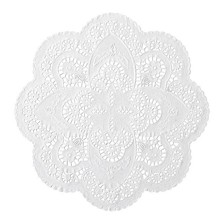 HOFFMASTER French Lace Doily, 12", PK1000 500535