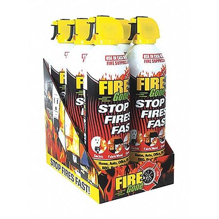 Fire Gone Countertop Display, 6 Can FG6-067-106