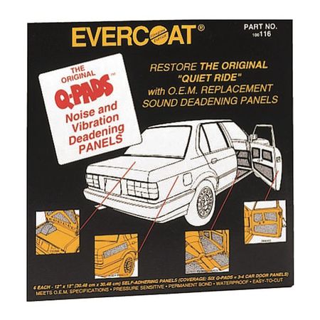 EVERCOAT Black Sound Deadener 116