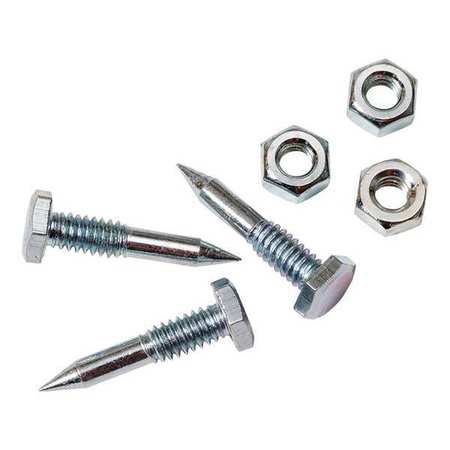 MIDWEST RAKE Replacement Steel Spikes, 1" L, PK26 46126