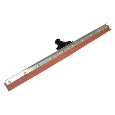 MIDWEST RAKE Speed Squeegee, 24" L, Flat, Rubber, Red 47150