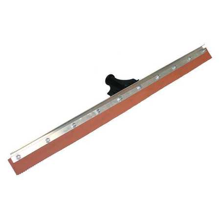 MIDWEST RAKE Speed Squeegee, 24" L, 3/16" Notch, Rubber 47152