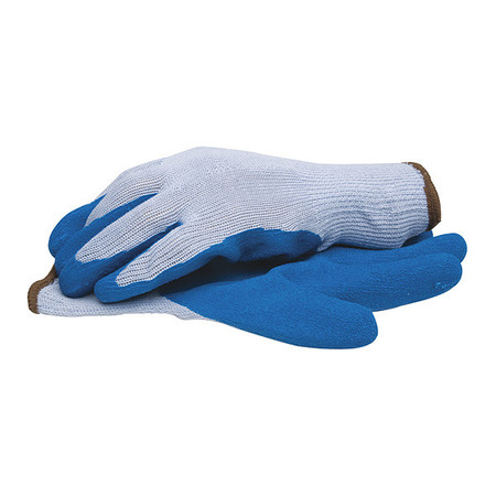 BLACKCANYON OUTFITTERS Latex Coated Gloves, Palm Coverage, Blue, L, PR 30500/L