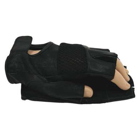 BLACKCANYON OUTFITTERS Goat Leather, Fingerless, Driving Gloves, L 504896L