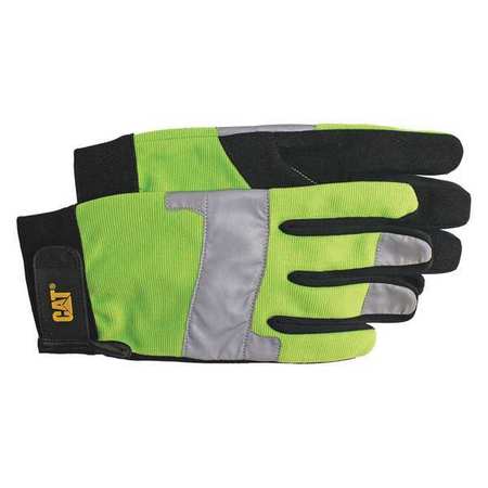 CAT Large High Visibility Gloves CAT012214L