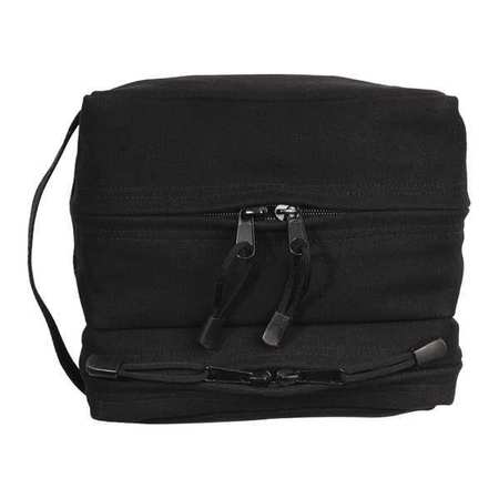 Rothco Bag/Tote, Canvas, Dual Compartment, Travel Kit, Black, Black, Canvas 9126BK