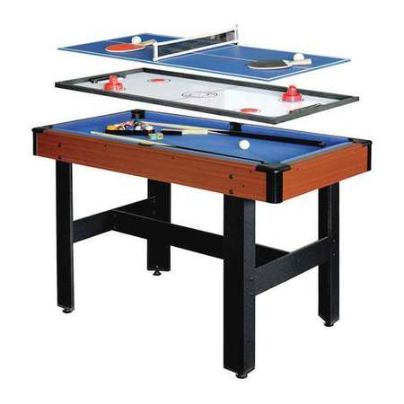 HATHAWAY Multi-Game Table, 3-In-1, 48" BG1131M