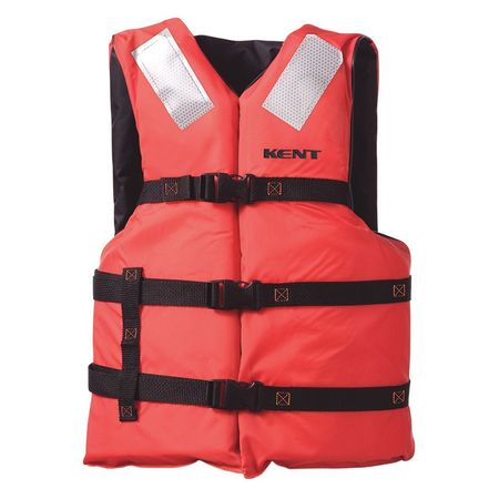 KENT SAFETY Universal Life Vest, Orange 150000-200-004-23