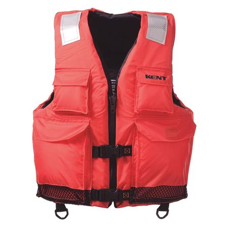 KENT SAFETY Life Vest, Elite Dual-Sized, L/XL 150200-200-050-23